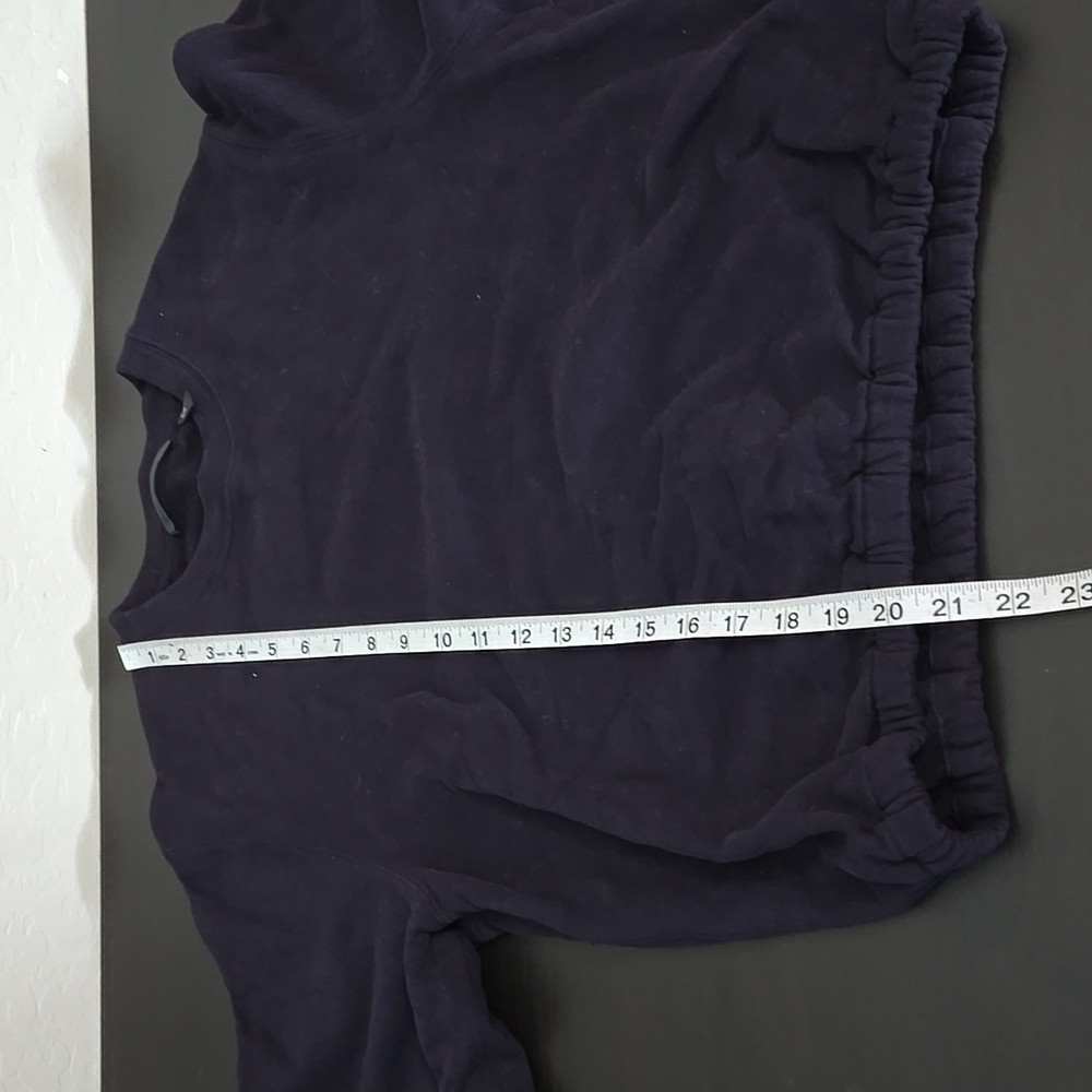 Helmut Lang Vintage Terry Cloth Elastic Hem Adjustable Sleeves Blue Size XS - Picture 12 of 12
